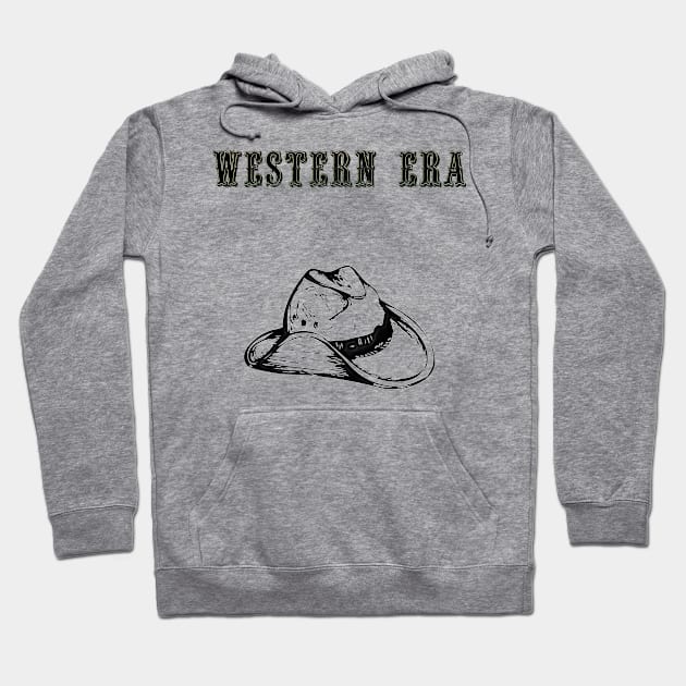 Western Era - Cowboy Hat 1 Hoodie by The Black Panther